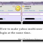 How to make Yahoo Messenger Multi-user login at the same time