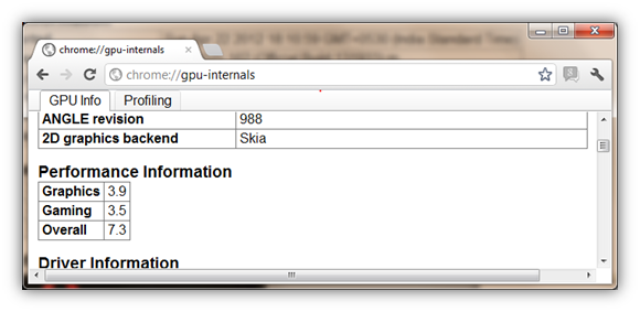 Chrome://gpu-internals