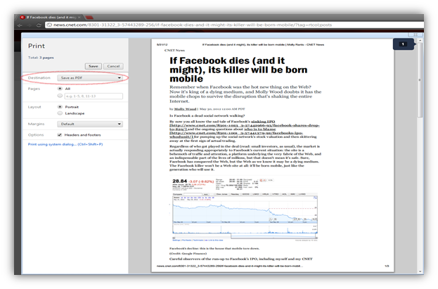 How to Save a Webpage as a PDF in Chrome Edge Safari and More